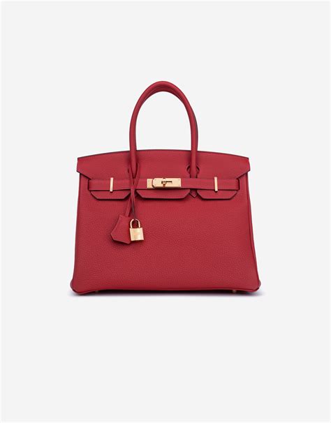 hermes birkin rouge vif|Hermes Birkin 30cm bags.